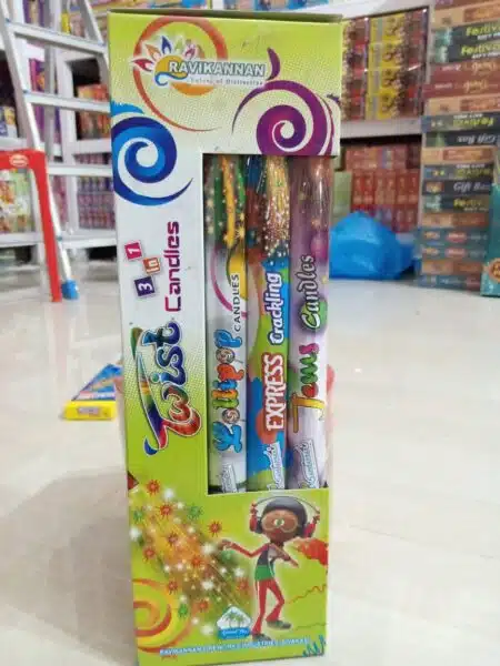 STAR FALL PENCIL / TWIST CANDLE